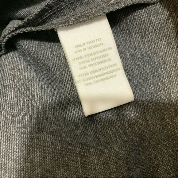 Deletta Anthropologie Gray Jersey Knit Stretch Dress XS - Picture 8 of 9